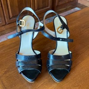 EUC Prada Strappy High Heel Sandal